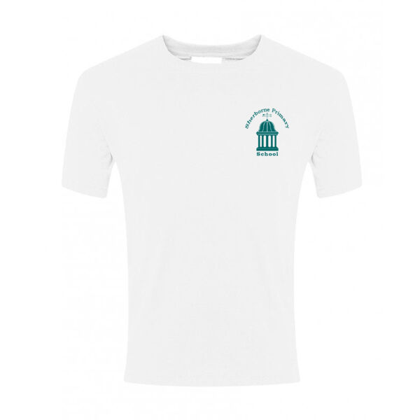 Sherborne Primary White PE T-Shirt Thumbnail